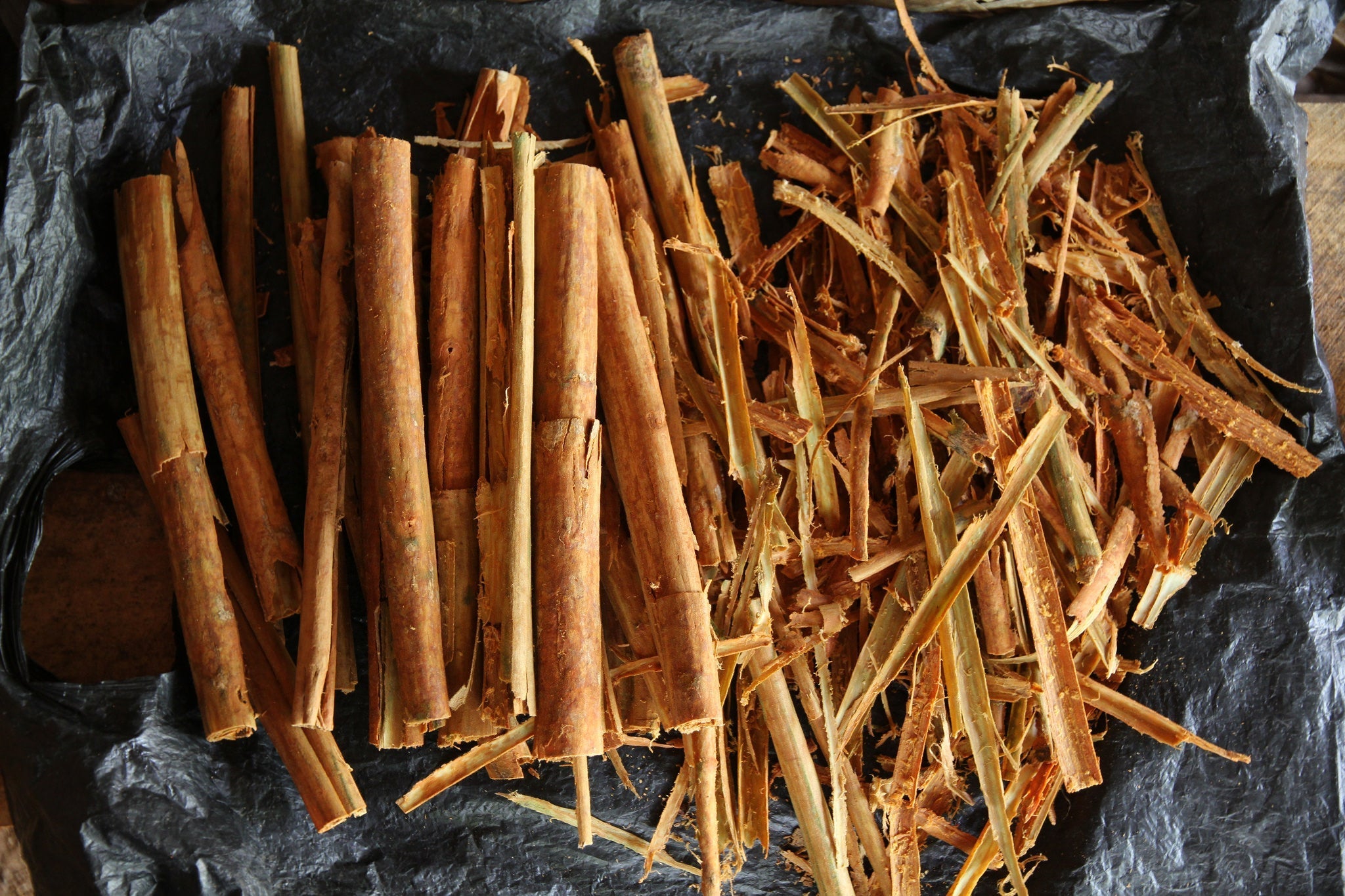 a number of cinnamon sticks