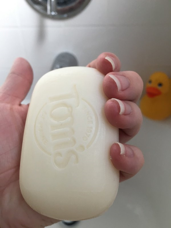 Toms of Maine bar of soap