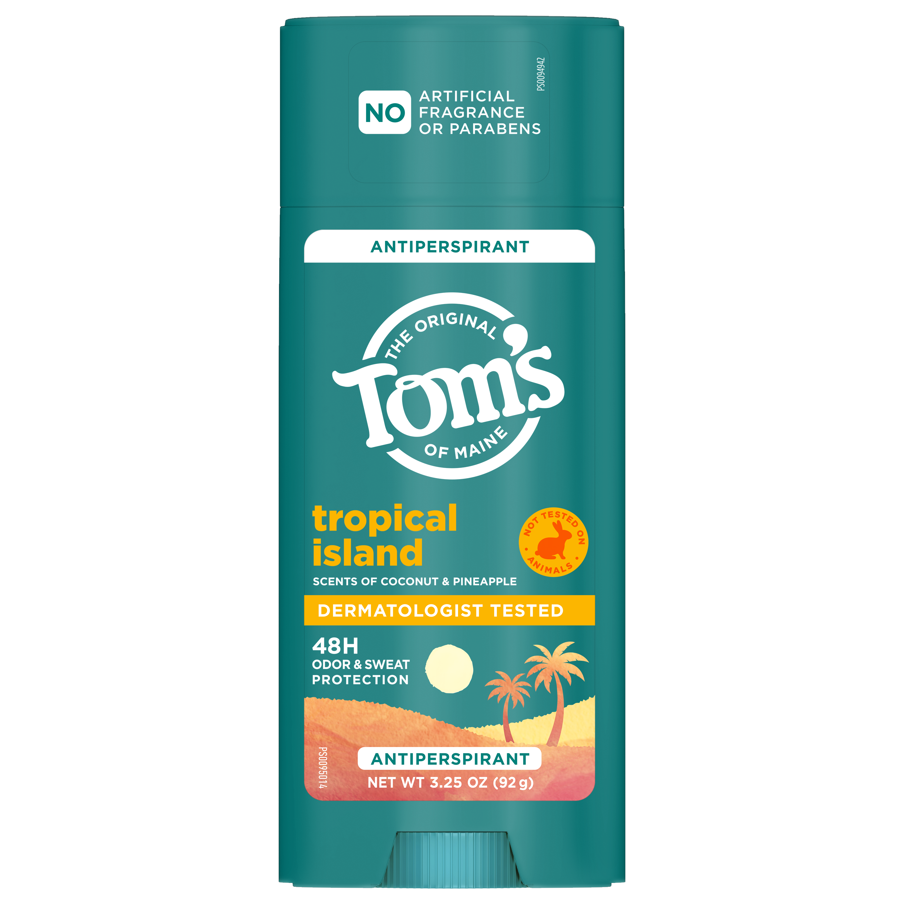 Tropical Island Antiperspirant - Tom's of Maine