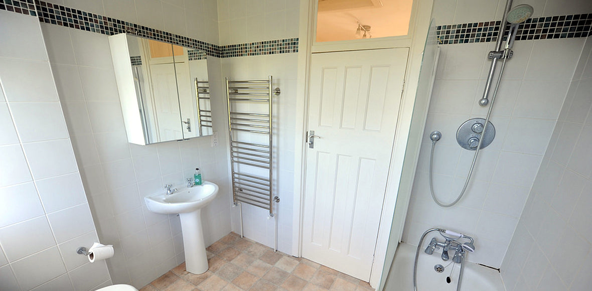 small bathroom with a shower