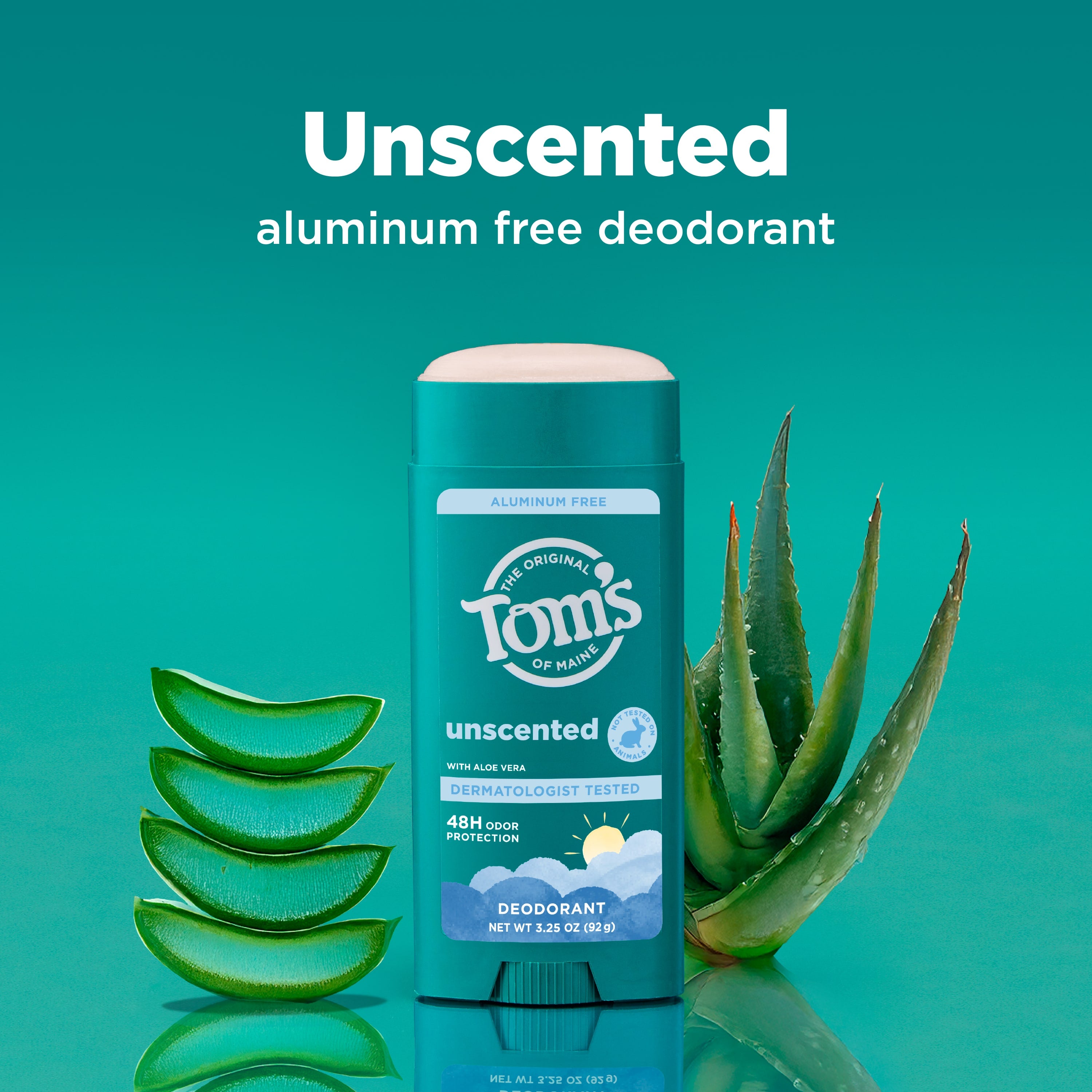 トリートメント tom Unscented Aluminum Free Deodorant – Tom's of Maine