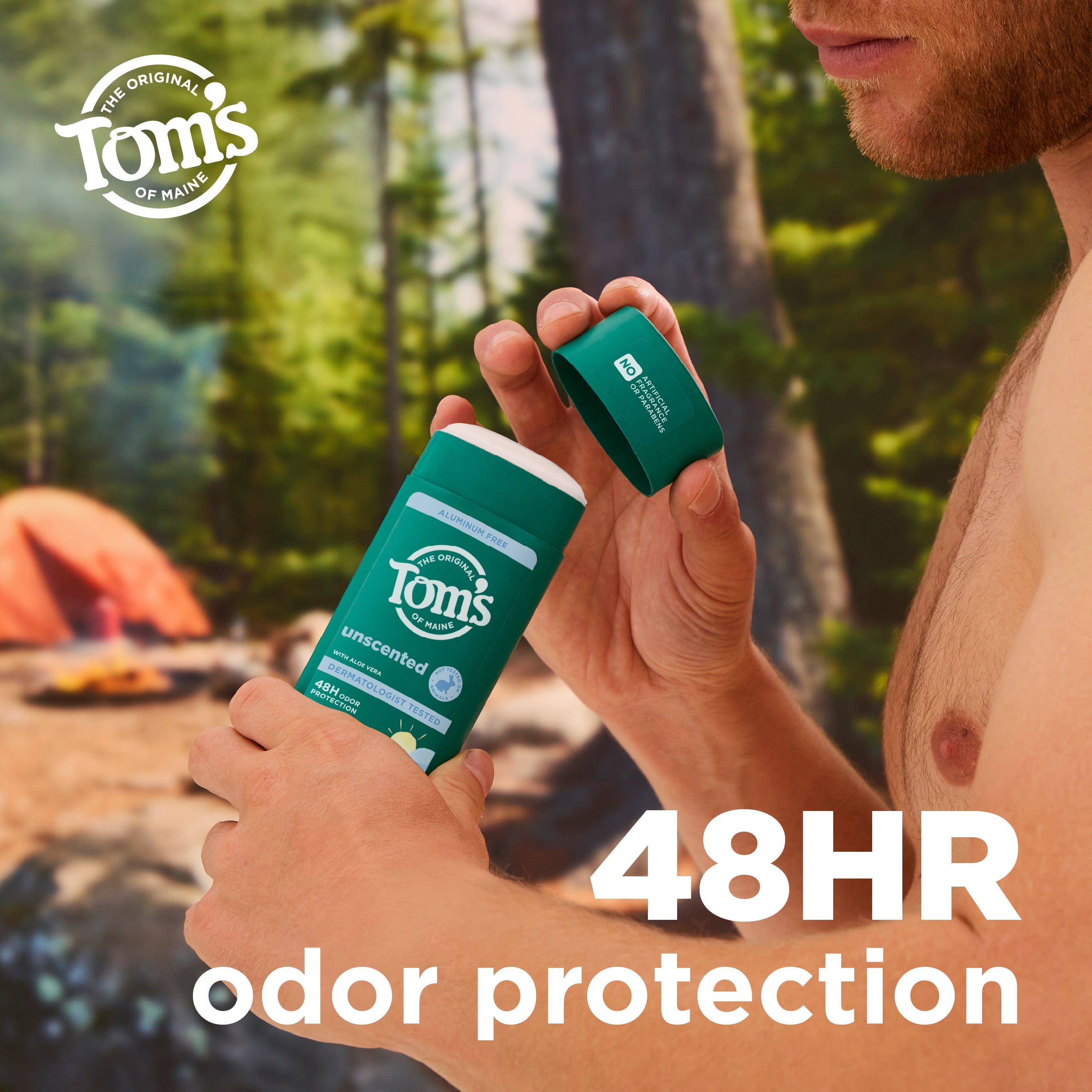 Unscented Aluminum Free Deodorant – Tom's of Maine