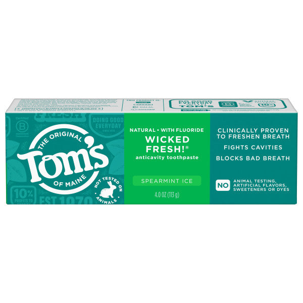 Wicked Fresh! Spearmint Ice Anticavity Toothpaste - Tom's of Maine