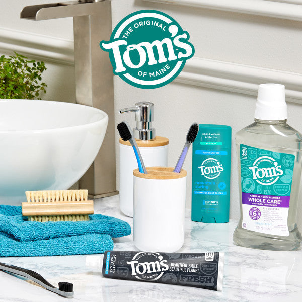 Activated Charcoal Peppermint Toothpaste - Tom's of Maine