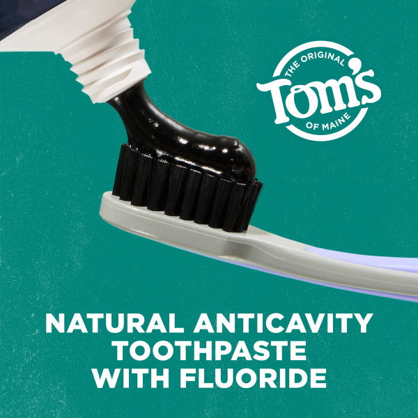 Activated Charcoal Peppermint Toothpaste - Tom's of Maine