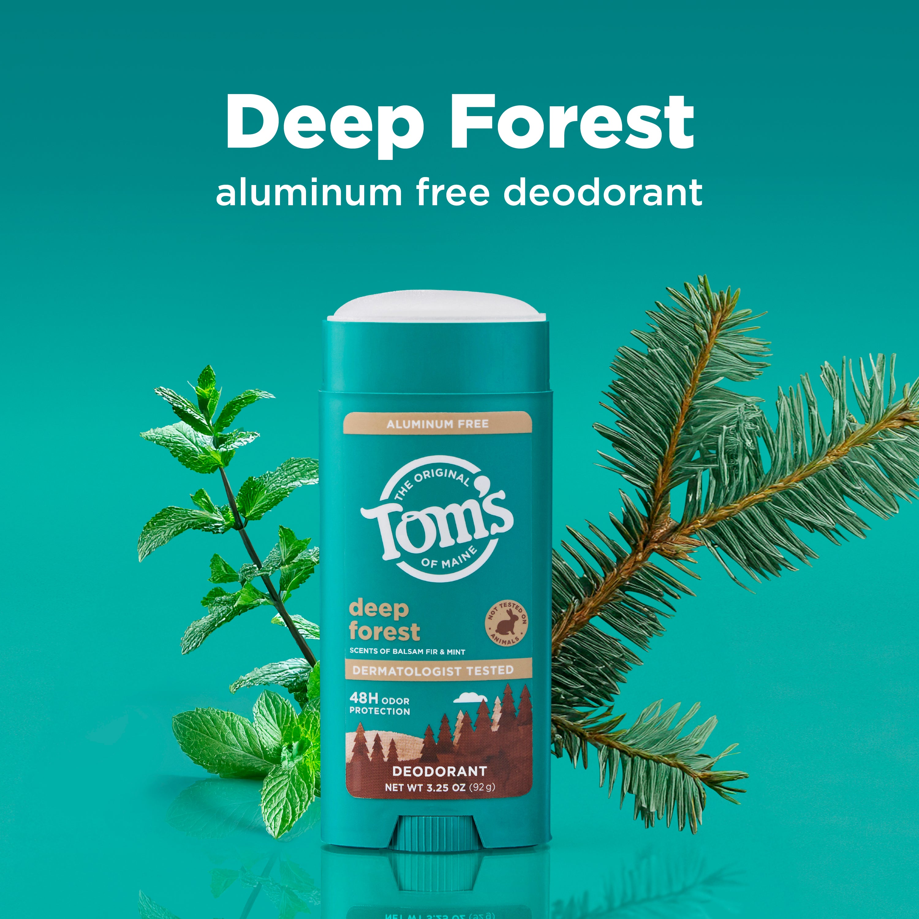 Deep Forest Deodorant - Tom's of Maine