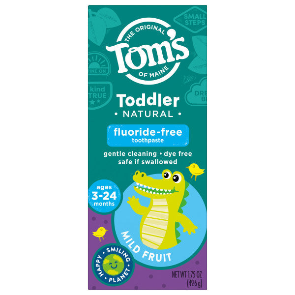 Fluoride-Free Toddler Training Natural Toothpaste