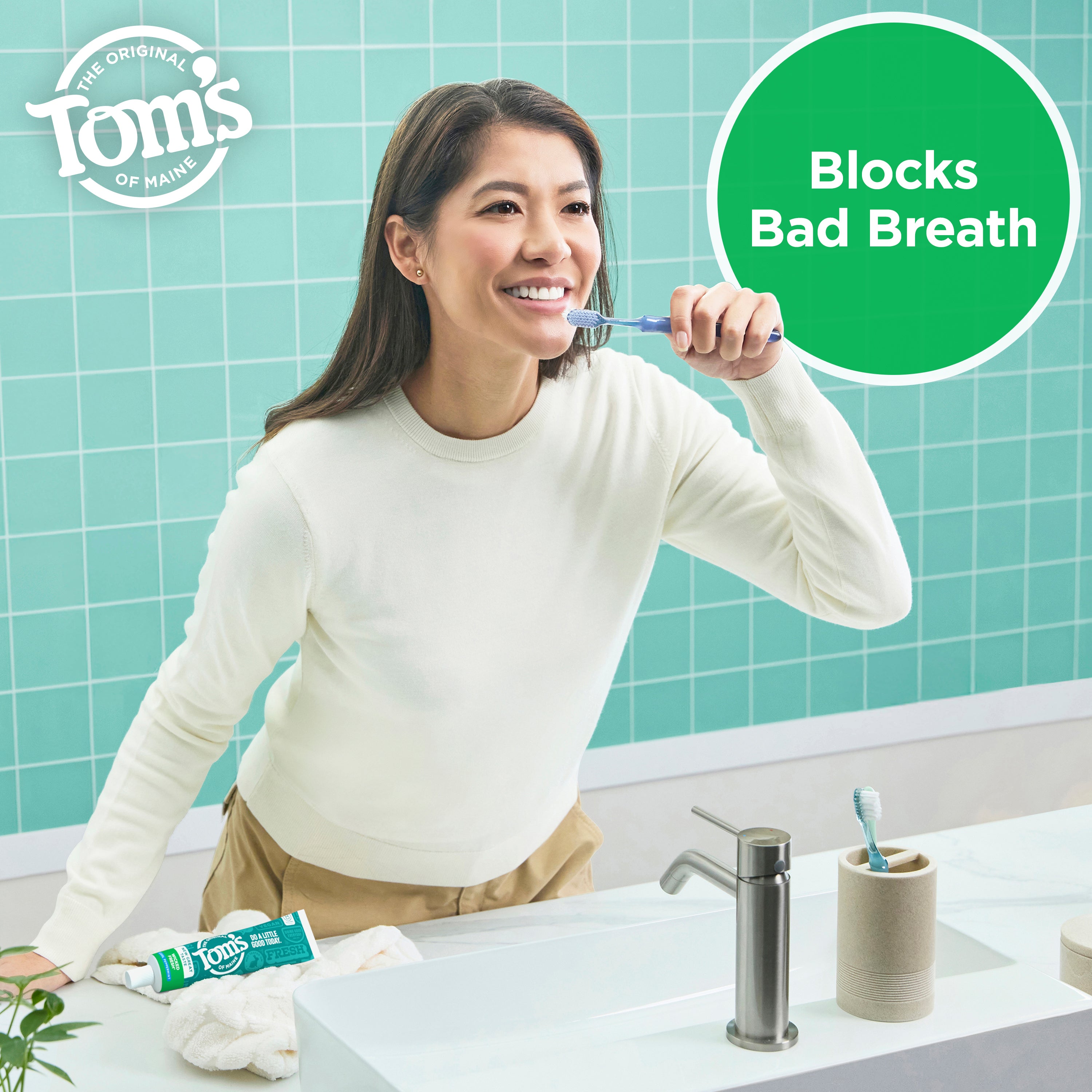 Wicked Fresh! Cool Peppermint Anticavity Toothpaste - Tom's of Maine