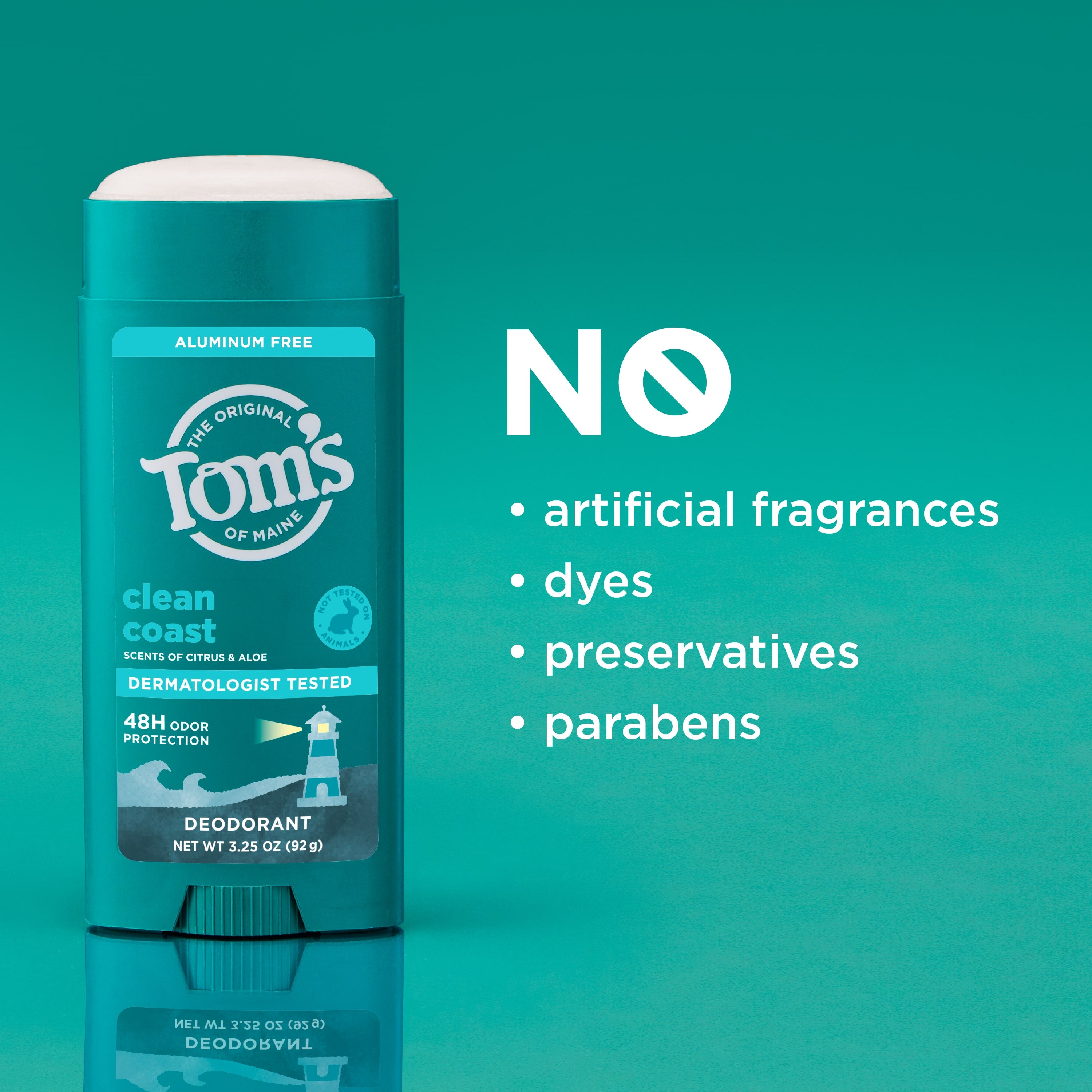 Clean Coast Deodorant - Tom's of Maine