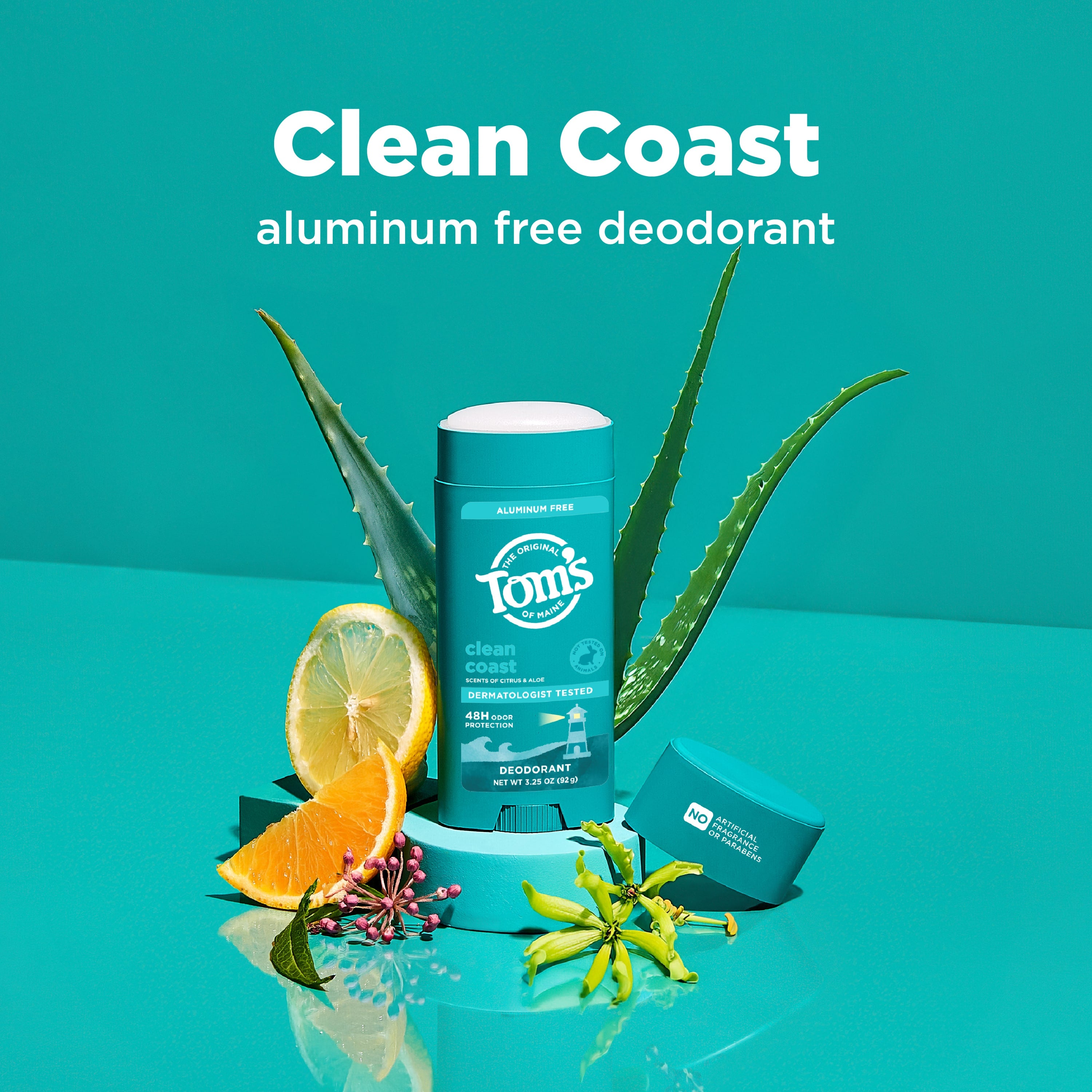 Clean Coast Deodorant - Tom's of Maine