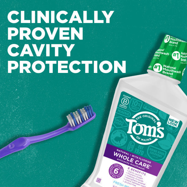 Tom's of Maine Whole Care Mouthwash - Thumbnail 4