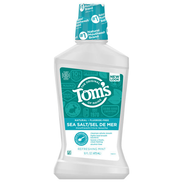 Sea Salt Mouthwash – Tom's of Maine