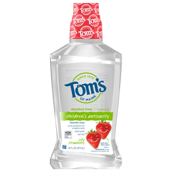 Silly Strawberry Children's Anticavity Mouth Rinse - Tom's of Maine
