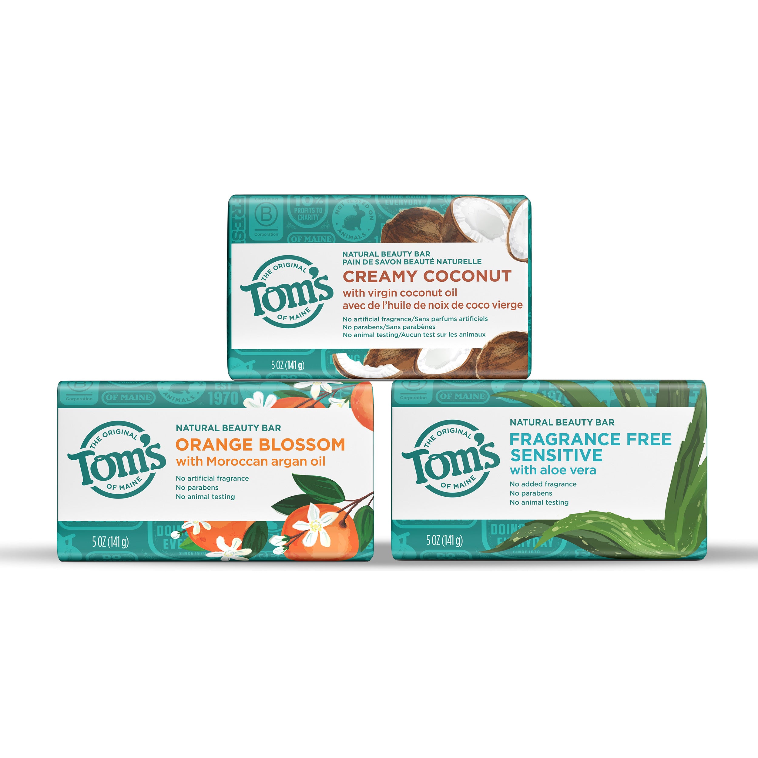 Best Sellers Beauty Bar Trio - Tom's of Maine