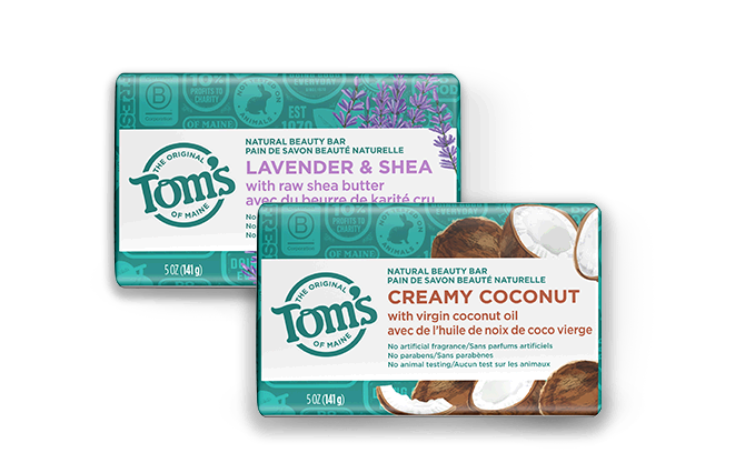 Tom's of Maine Bath and body products