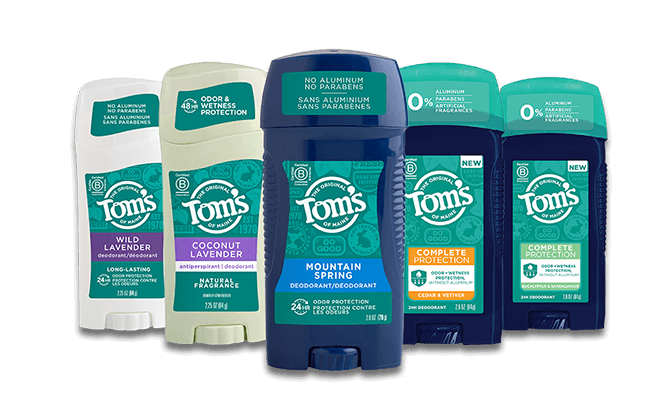 Tom's of Maine natural strength products